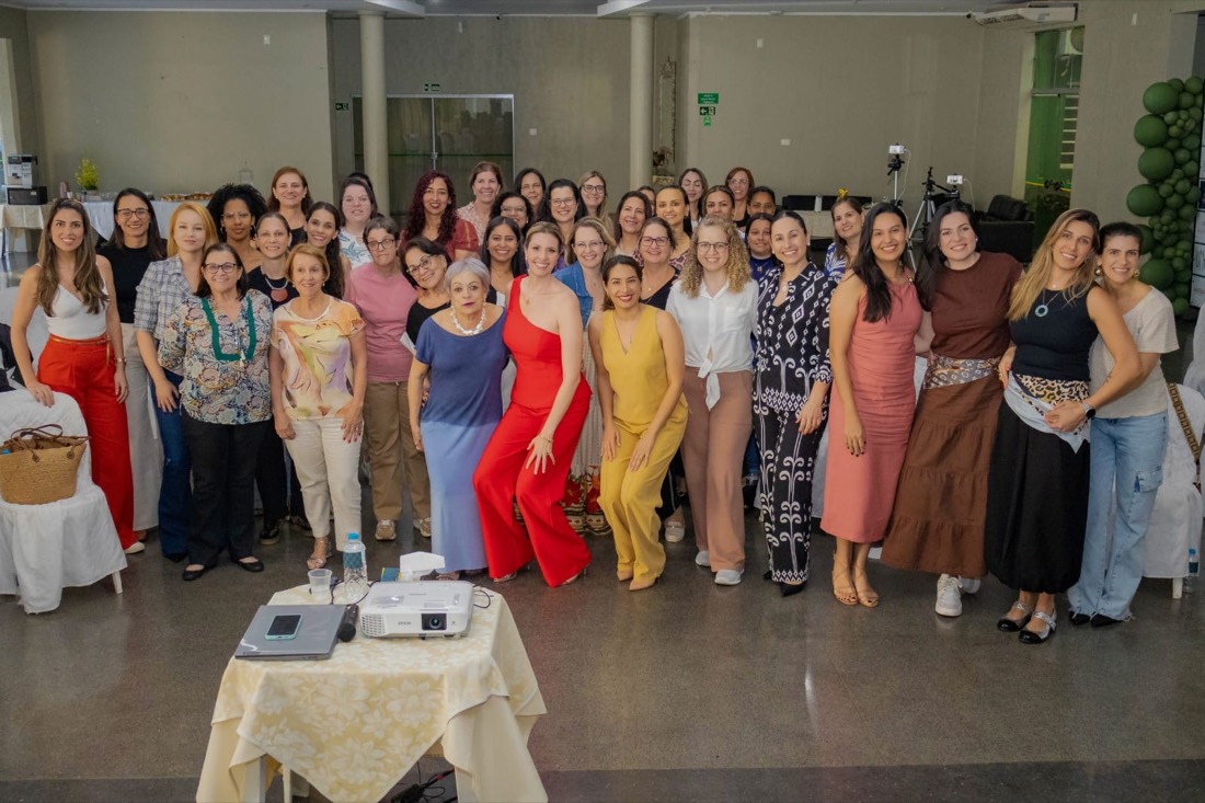 Participantes acompanhando a mentoria